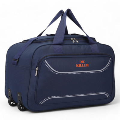 Kiler (Expandable) KLR-DF-24 INCH 70L Duffel Bag Unisex Duffel With Wheels (Strolley)