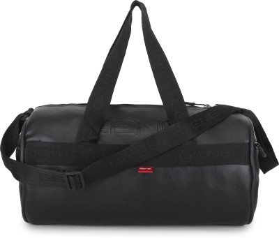 GENE BAGS Stylish Leatherette Duffle Gym Bag| Unisex Shoulder Duffle Sports Bag For Travel Duffel Without Wheels