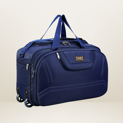 alias 22 inch/55 cm Travel bag for men & women lightweight heavy duty Duffel With Wheels (Strolley)