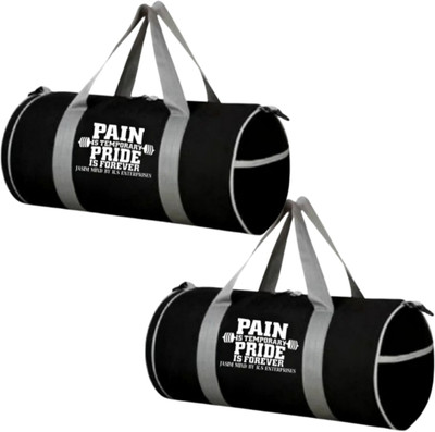 K.S ENTERPRISES (Expandable) Combo Of 2 Pcs Gym Duffel Bag And Gym Bag With Large Capacity Spots Bag Gym Duffel Bag