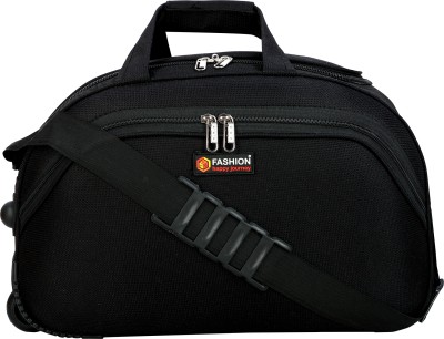 SKY SIXT4 22 inch/55 cm (Expandable) 65 L Hand Trolley Duffel Bag - Travel Duffle/ Weekender Bag/ Luggage Bag Duffel With Wheels (Strolley)