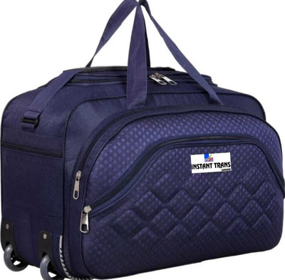 Trans (Expandable) INSTANT PLANNER DUFFLE BAG MEN WOMEN TRAVEL 22 INCH TRAVELLING BAG Duffel With Wheels (Strolley)