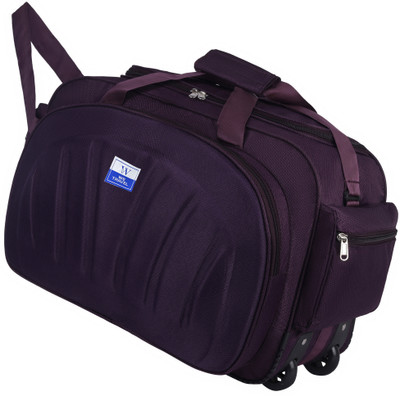 WE TRAVEL (Expandable) Travel Duffle Bags For Men and Women Duffel With Wheels (Strolley)