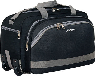 LUGZY (Expandable) TOR-BLACK_13 Duffel With Wheels (Strolley)