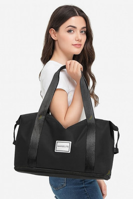 MARSELITE (Expandable) Lightweight Travel Duffel – Foldable Tote Bag for Office, Travel & Gym Carry Duffel Without Wheels