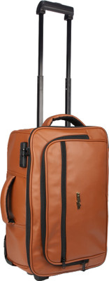 F Gear Marshal Chestnut Duffel With Wheels (Strolley)