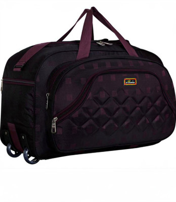 Inte Enterprises (Expandable) Travel Duffel With Wheels (Strolley)