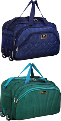 pryde (Expandable) @A3 & AL6-GREEN_@ Duffel With Wheels (Strolley)