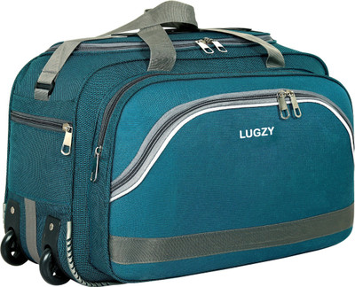 LUGZY (Expandable) TOR-GREEN_18 Duffel With Wheels (Strolley)