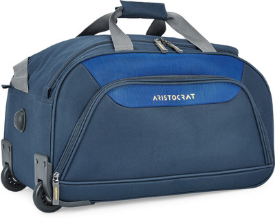 ARISTOCRAT CLICK DFT 65 (H) BLUE Duffel With Wheels (Strolley)