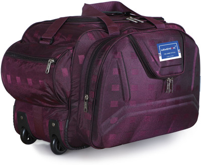 ARMENION (Expandable) EpochBOX-70L Duffle Strolley Bag - Duffle Bag-PURPLE Duffel With Wheels (Strolley)