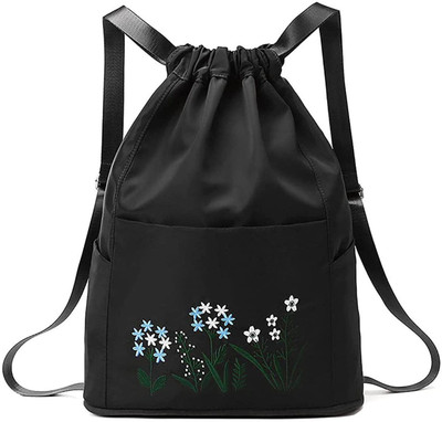 GH GENERIC HUB Foldable Expendable Tote Bag 20 L Backpack(Black)
