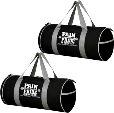 K.S ENTERPRISES (Expandable) Combo Of 2 Pcs Gym Duffel Bag And Gym Bag With Large Capacity Spots Bag Gym Duffel Bag