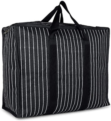 ST Mark (Expandable) DC Canvas Bag (Black) 1Pcs_17 Duffel Without Wheels