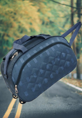 K.S ENTERPRISES (Expandable) Fabric Travel Duffel Bags for Men and Women Duffel With Wheels (Strolley) Duffel With Wheels (Strolley)