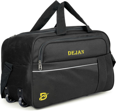 Dejan (Expandable) Duffle Trolley Bag Luggage Bag 24 Inch Travel Bag With Wheels Strolley 70L Duffel With Wheels (Strolley)