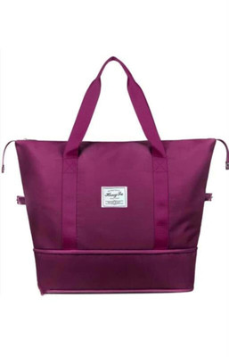 SAMRATHAL INDUSTRIES (Expandable) Foldable Travel Duffel Bag, Large Capacity Folding Travel Bag Duffel Without Wheels