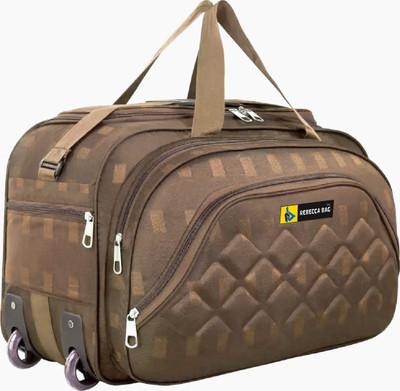 REBECCA (Expandable) Effortless style meets practicality in our duffel bags. Duffel With Wheels (Strolley)