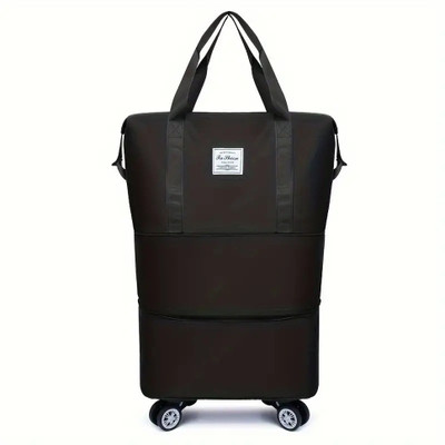 MANIYA ENTERPRISE (Expandable) Rolling Duffle Bag with Wheels, Expandable Foldable Duffle Bag Duffel With Wheels (Strolley)