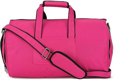 Upperkart (Expandable) Duffel Bag - Garment Trolley Duffel Bag - Pink - Regular Capacity Duffel Without Wheels