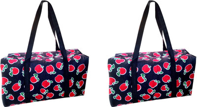 HDP Expandable Beautiful print cloth Travel Duffel Bag_Stylish_bags Duffel Without Wheels