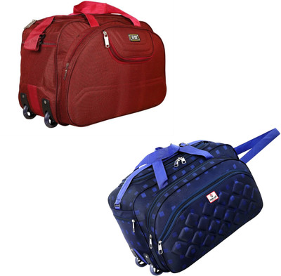 TRENDLINK (Expandable) SB-WB-30-31 / TL-WH-BLUE-BOX-001 Duffel With Wheels (Strolley)