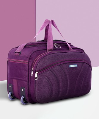 LUGZY (Expandable) AL1-PURPLE_20 Duffel With Wheels (Strolley)