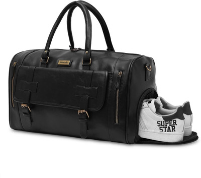 HANDCUFFS Weekender Premium Duffle Bag with Shoe Pocket for Travel Duffel Without Wheels