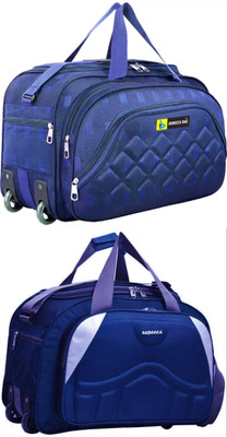 Inte Enterprises (Expandable) the super premium heavy duty lightweight luggage bag Duffel Strolly Bag Duffel With Wheels (Strolley)