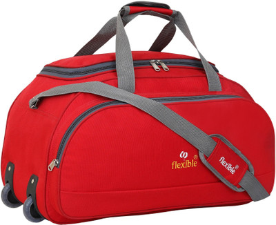 Flexible (Expandable) FB Luggage with wheels Duffel With Wheels (Strolley)