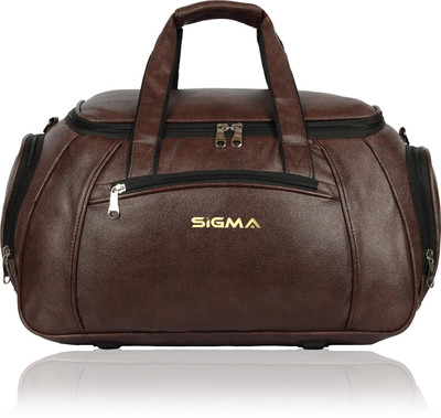 sigma bags (Expandable) Premium Travel Bags Vegan Leather Luggage Bags For men and Women Duffel Without Wheels
