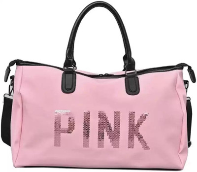 VACULACE 40 L Hand Duffel Bag _Regular Size - Pink - Regular Capacity Duffel Without Wheels
