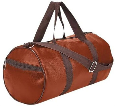 Mophonics Gym Bag for Men & Women | Leather Gym Bag with Shoulder Strap |Yoga Travel Bag Gym Duffel Bag