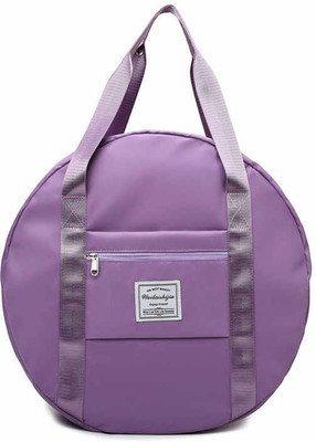 AAHANSHOPPE Round Multipurpose Bags for Women Duffel with Shoes Compartment Traveling Sports Gym Duffel Bag