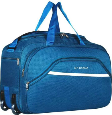 S.K.DAYNA (Expandable) Lightweight Travel - Large Capicity Duffel With Wheels (Strolley)