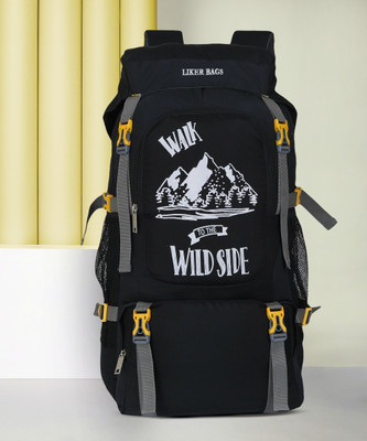 LIKER BAG (Expandable) 65-L Travel Backpack For Outdoor Sport Hiking Trekking Bag Camping Rucksack Duffel Without Wheels