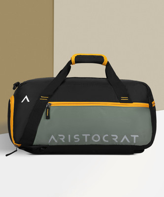 ARISTOCRAT Power 52cm Cabin size 23L Black Duffle Bag Duffel Without Wheels