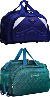 Inte Enterprises (Expandable) the super premium heavy duty lightweight luggage bag Duffel Strolly Bag Duffel With Wheels (Strolley)