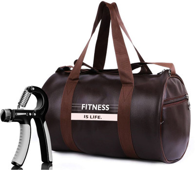FIT FOCUS (Expandable) Strengthener Hand Gripper and Gym Bag Sports Bag for Women Gym bag for men Gym Duffel Bag