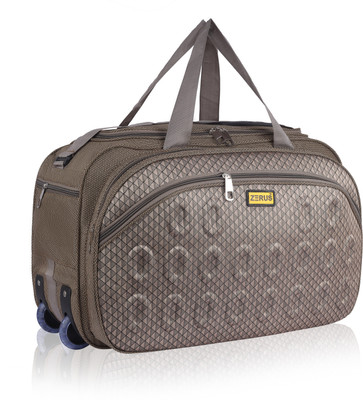 ZERUS (Expandable) Duffel Bag For Travel Wheel Luggage Bag For Men & Women Duffel With Wheels (Strolley)