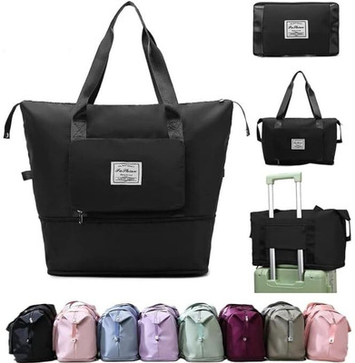 Femnis Hand Duffel Bag - Foldable Travel Duffel Bag Large Capacity Folding Travel Bag Duffel Without Wheels