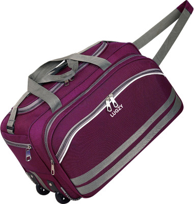 LUGZY (Expandable) TOR2-PURPLE_13 Duffel With Wheels (Strolley)