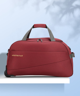 ARISTOCRAT ROOKIE DFT 62 (E) RED Duffel With Wheels (Strolley)