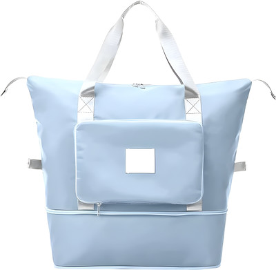 Elikon (Expandable) Expandable & Foldable water proof Travel Duffle, Vanity Bag, hand bag for Women Duffel Without Wheels