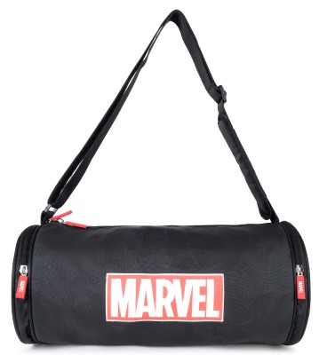 MARVEL NOVEX Original Polyester Gym Bag (Black & ) / Travel Bag/Sports Duffle Bag Gym Duffel Bag