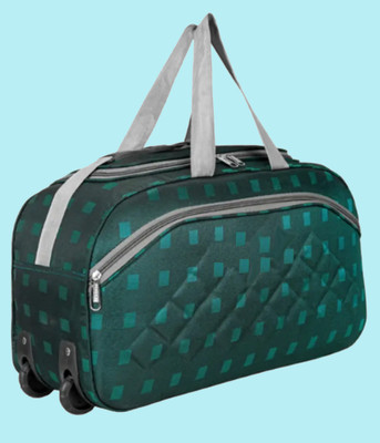 KNSE (Expandable) Strolley Duffel Bag Travel Duffel Bags Luggage bags (MULTICOLOUR) Duffel With Wheels (Strolley)