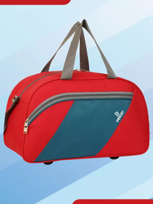 DENCEY (Expandable) Hand Duffel Bag-Light Weight With Solid Large Space - Black - Regular Capacity Duffel Without Wheels