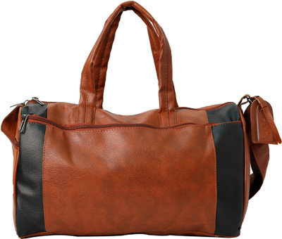 TEXEL Duffle Bag for Travel Stylish Leatherette Luggage Compact and Comfortable Unisex Duffel Without Wheels