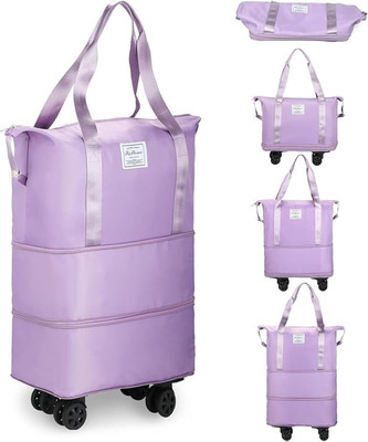 VIDORA Duffle Bag with Wheels, Expandable Foldable Duffle Bag Duffel With Wheels (Strolley)