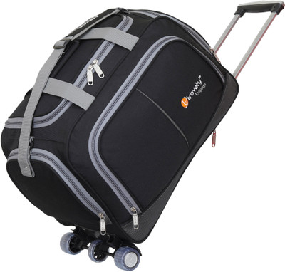Trovety Luggage (Expandable) Stylish Trolley Bag For Traveling Travel Duffel Luggage Bag Duffel With Wheels (Strolley)